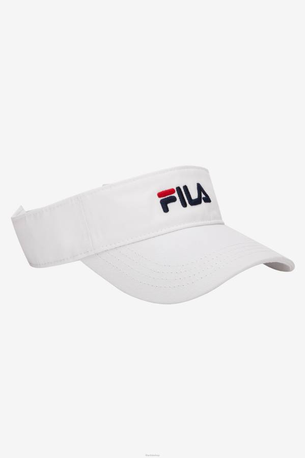 4T241006 blanco visera fila blanca bordada FILA