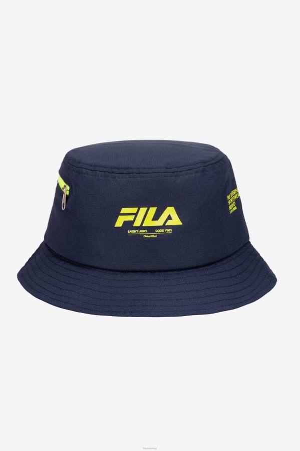 4T24973 Armada gorra fila ripstop azul marino FILA