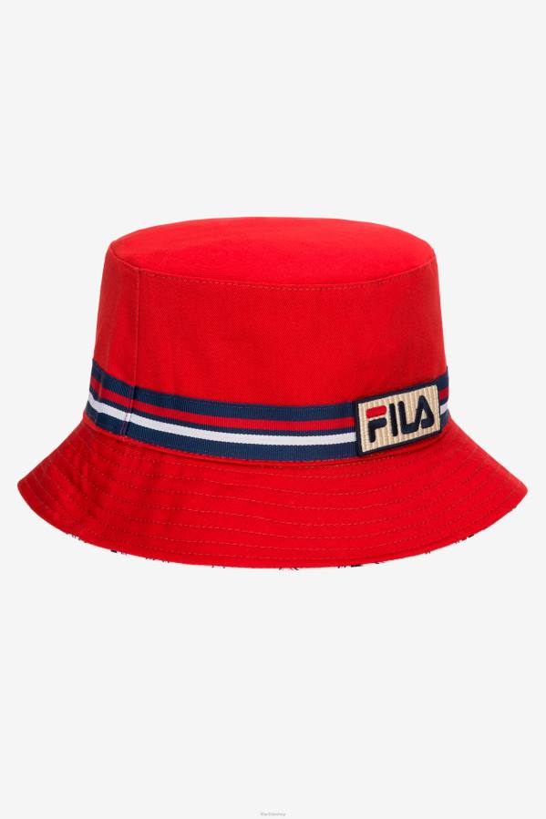 4T24991 rojo gorro fila reversible rojo FILA