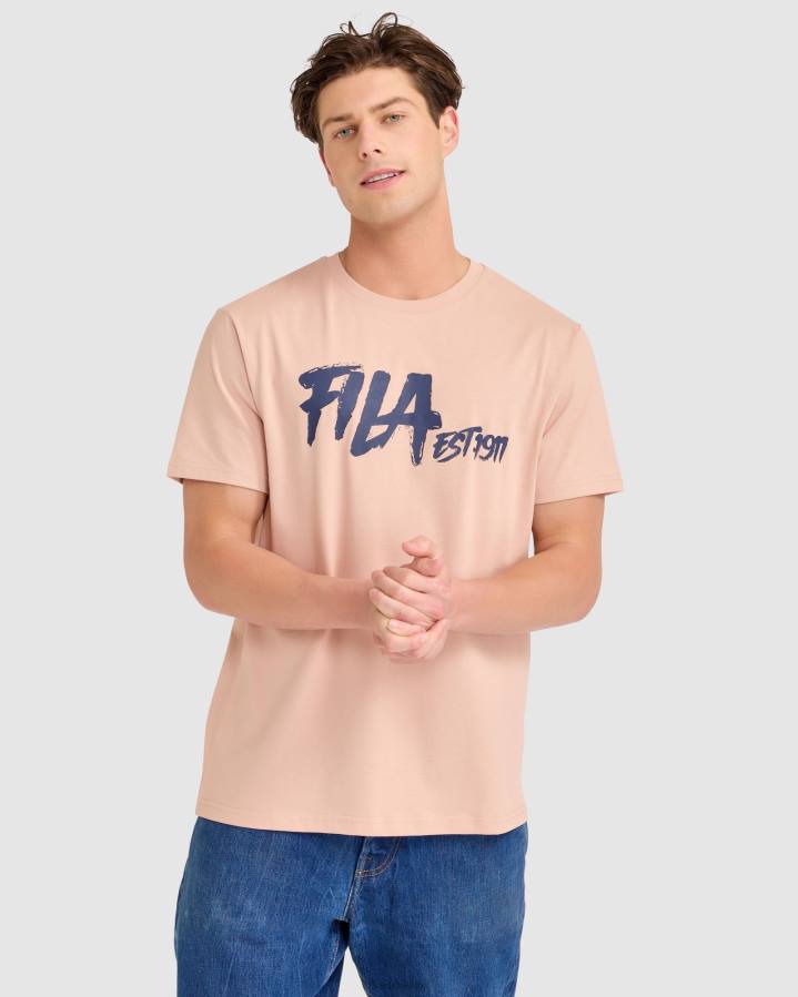 4T242313 nuez camiseta fila lewis nogal FILA