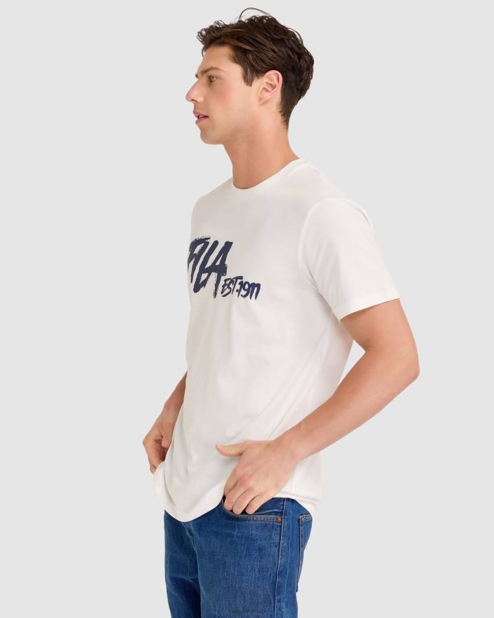 4T242314 blanco camiseta fila lewis blanca FILA