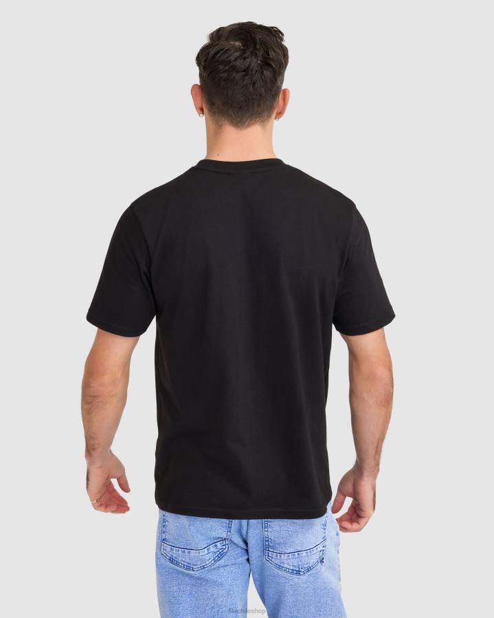 4T242320 negro camiseta fila negra valor hombre FILA