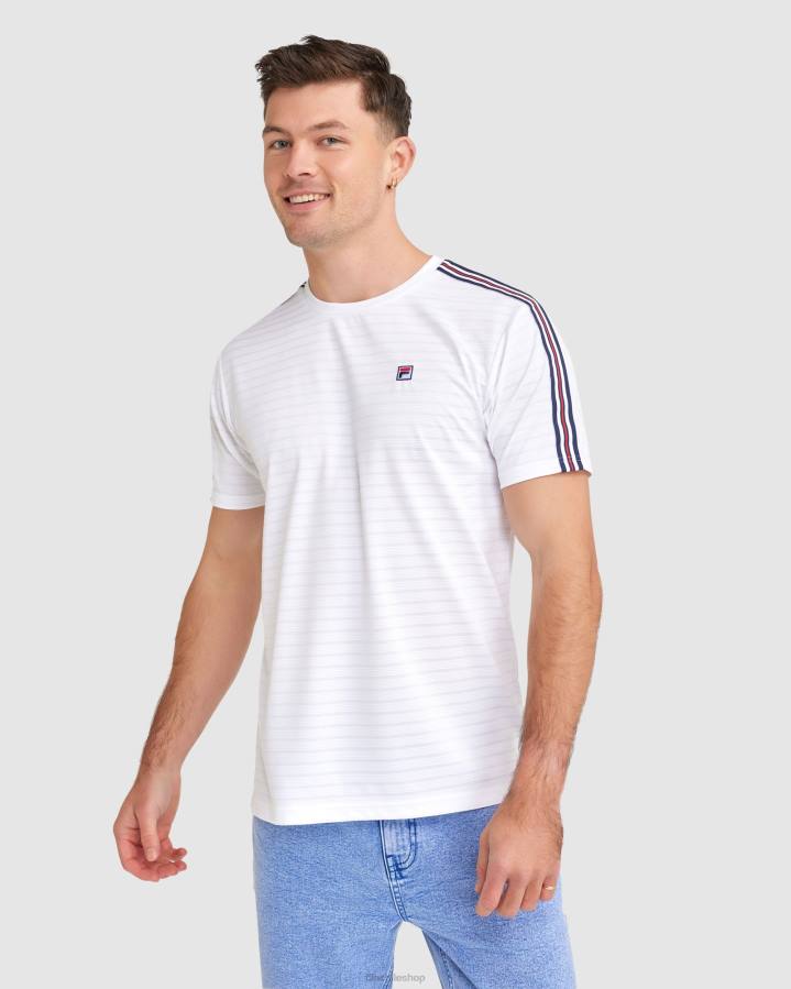 4T242340 blanco camiseta fila pablo blanca hombre FILA