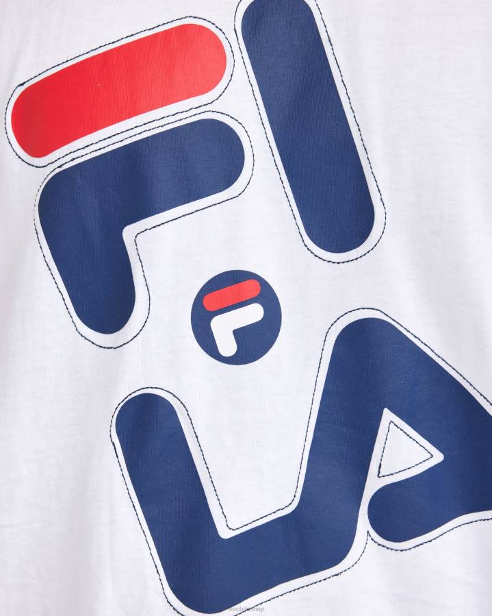 4T242369 blanco camiseta fila kiley plus hombre blanca FILA