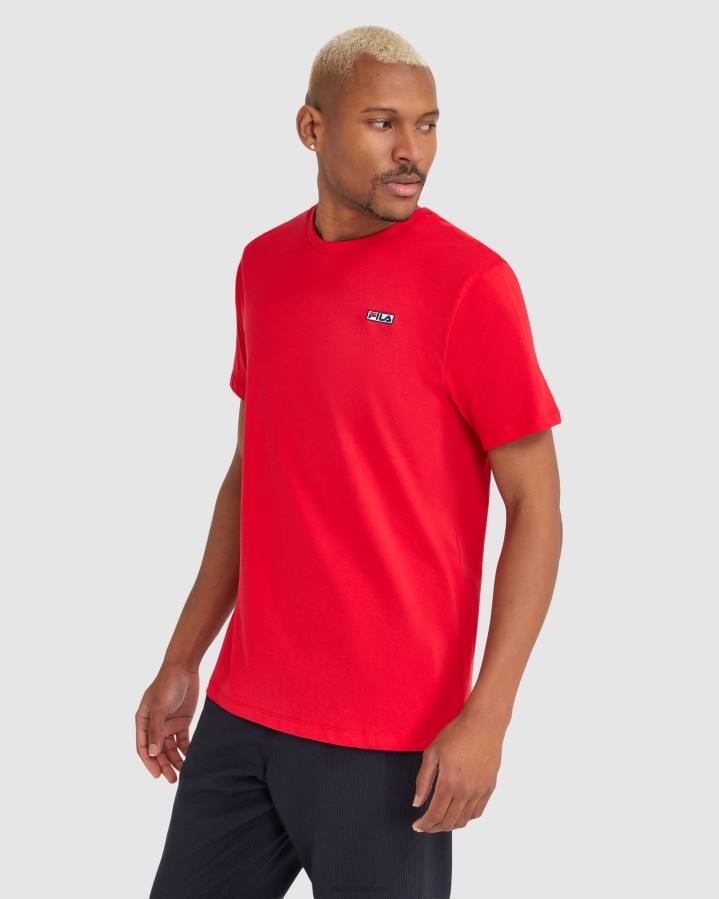 4T242413 rojo camiseta fila cian roja para hombre FILA