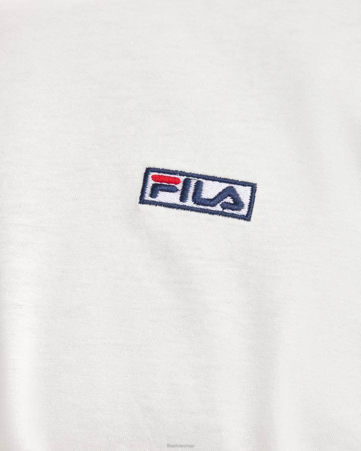 4T242415 blanco camiseta fila blanca hombre cian FILA