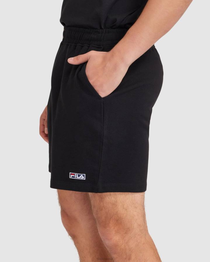 4T242419 negro fila hombre cian short negro FILA