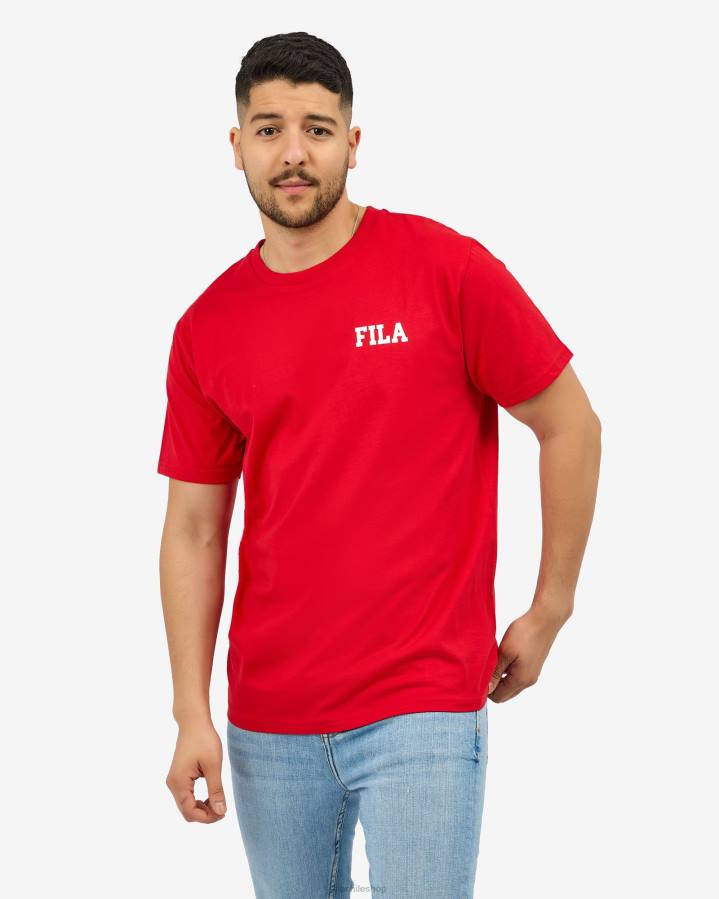 4T242565 rojo camiseta fila juan roja FILA