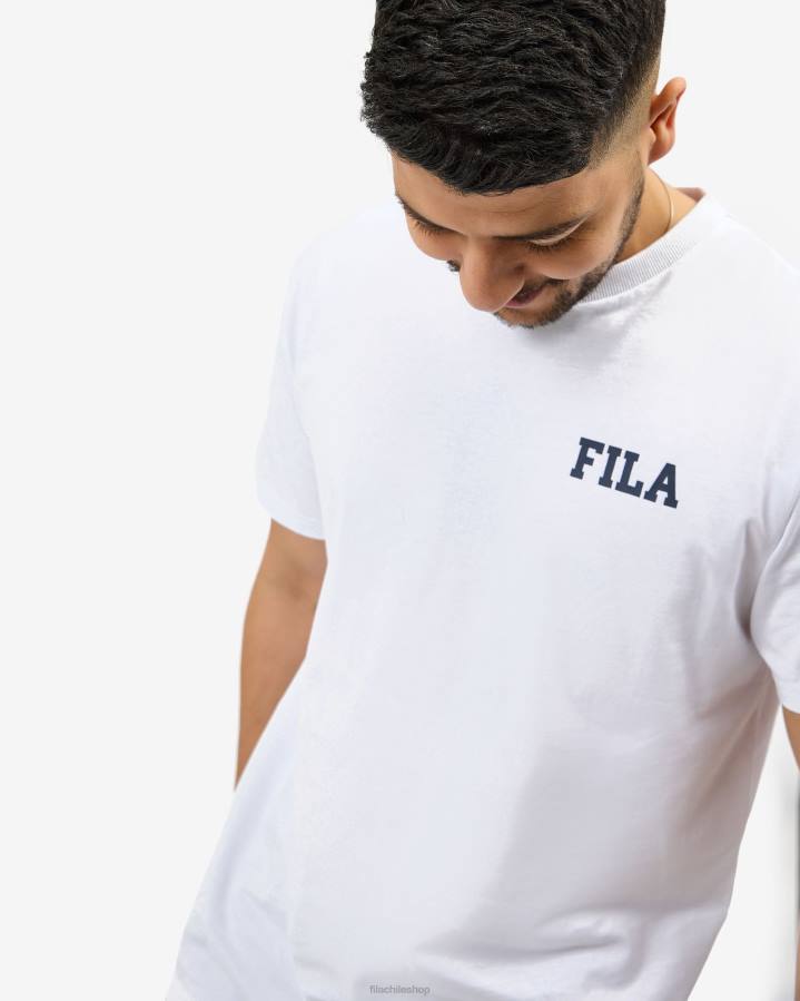 4T242567 blanco camiseta fila juan blanca FILA