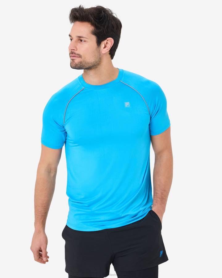 4T242573 agua camiseta fila roen qdry hombre aqua FILA