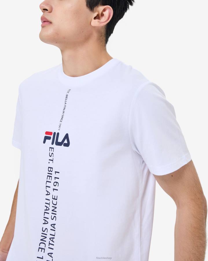 4T242575 blanco camiseta fila gunnar blanca FILA