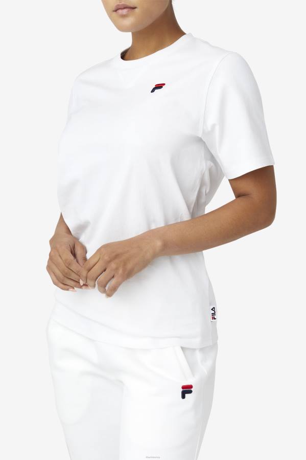 4T24263 blanco camiseta fila derion blanca FILA