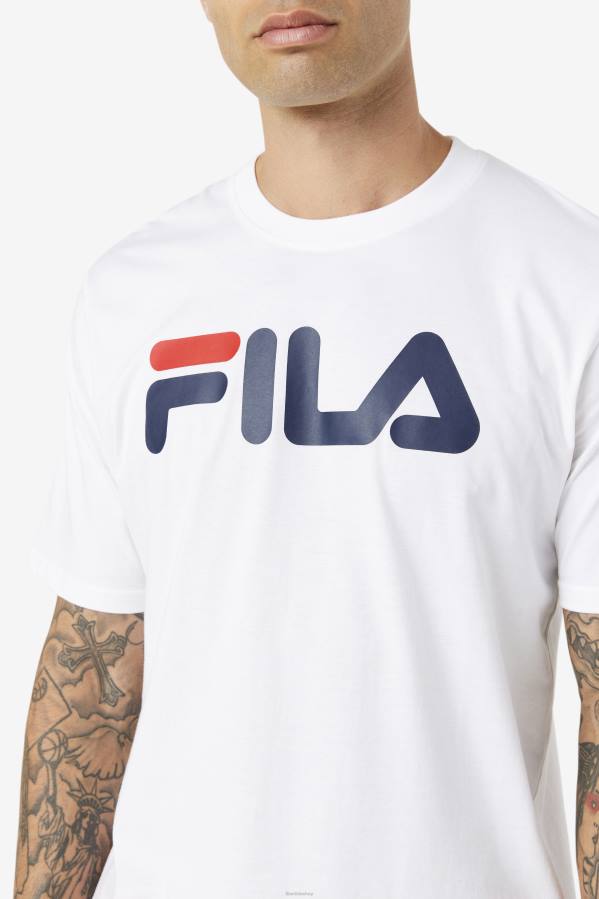 4T24280 blanco camiseta fila eagle blanca para hombre FILA