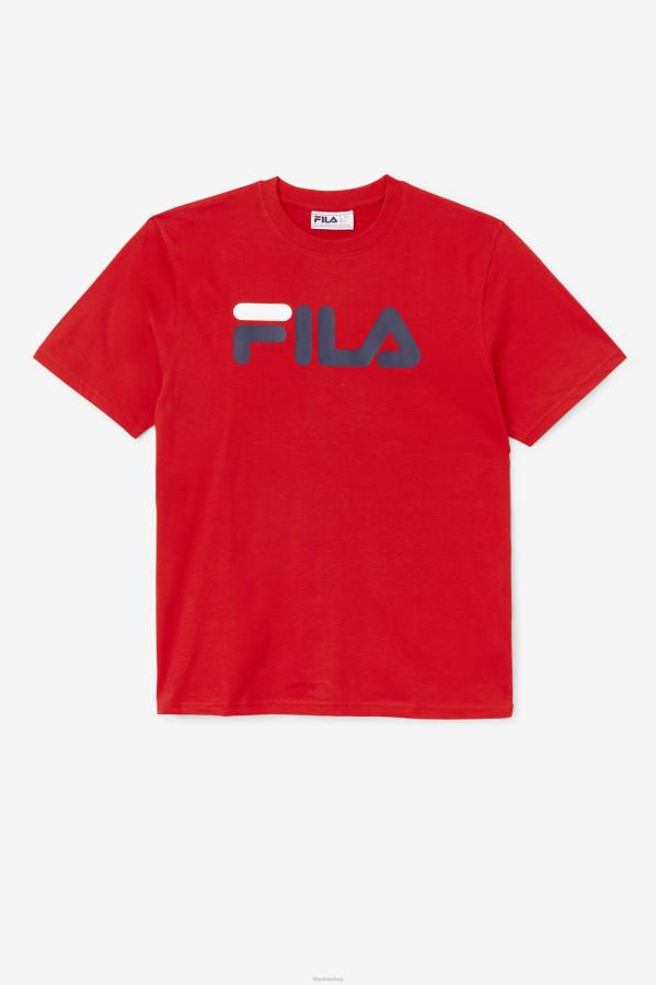 4T24285 rojo camiseta fila roja hombre eagle FILA