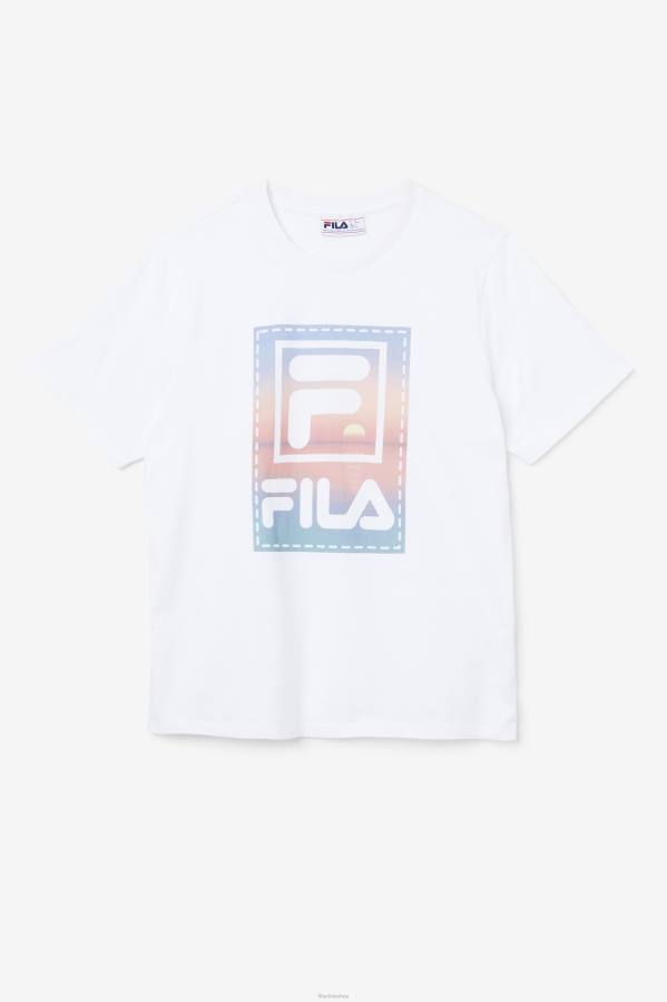 4T24357 blanco camiseta fila spieten blanca FILA