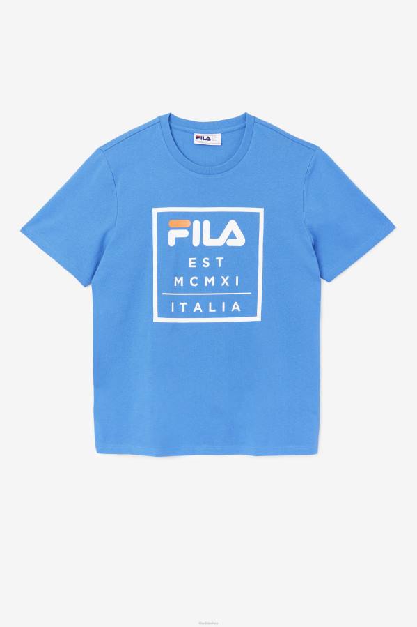 4T24393 azul fuerte camiseta fila tenez azul fuerte FILA