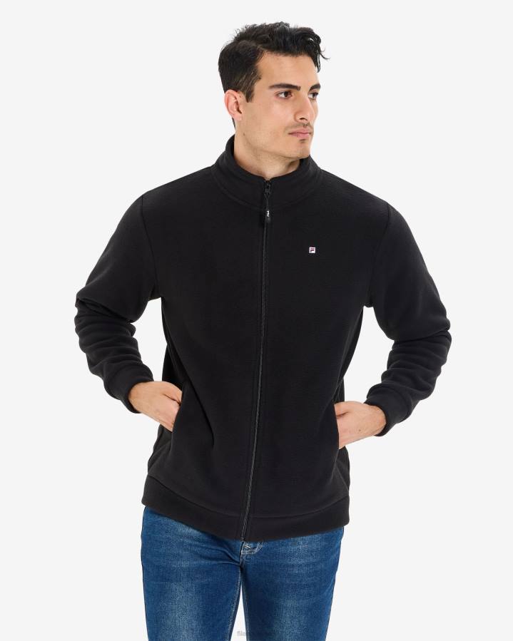 4T242655 negro chaqueta fila easton hombre negra FILA