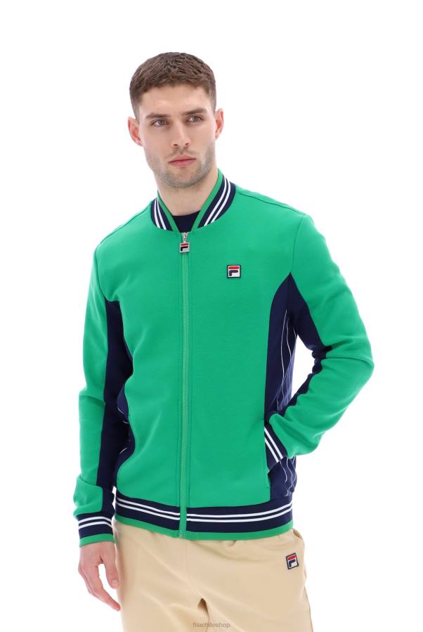 4T243349fila settanta chaqueta de béisbol FILA