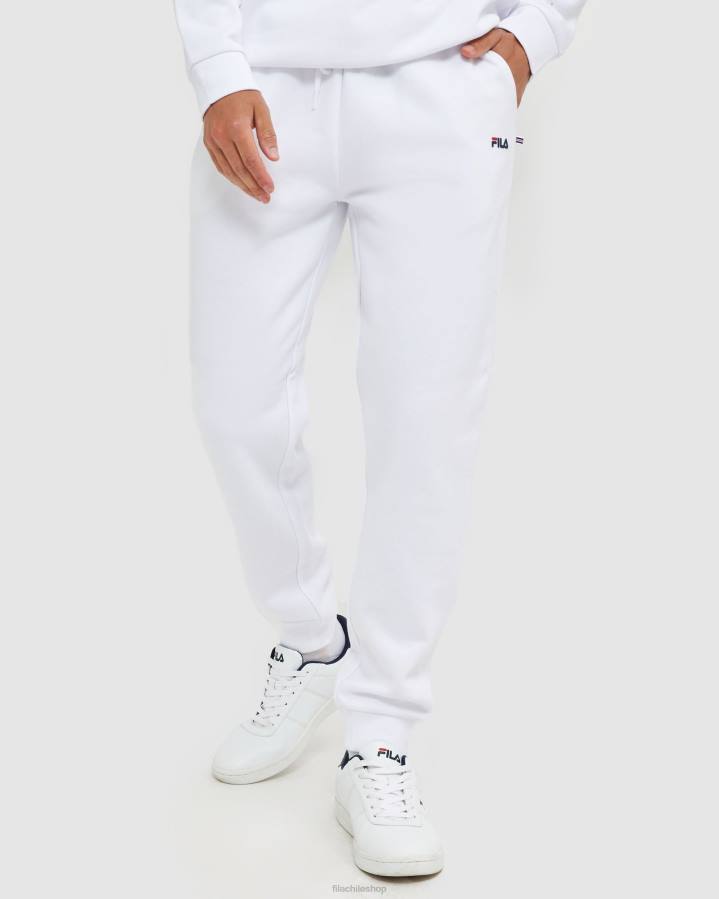 4T242469 blanco pantalon fila clasico unisex blanco FILA