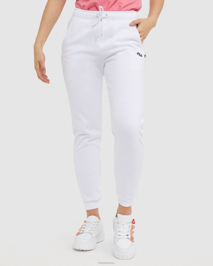 4T242469 blanco pantalon fila clasico unisex blanco FILA