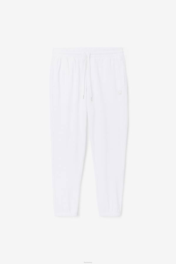 4T24572 blanco pantalón de velour deverall fila blanco FILA