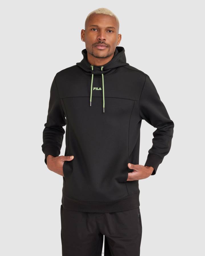 4T242366 negro sudadera fila caleb active hombre negra FILA