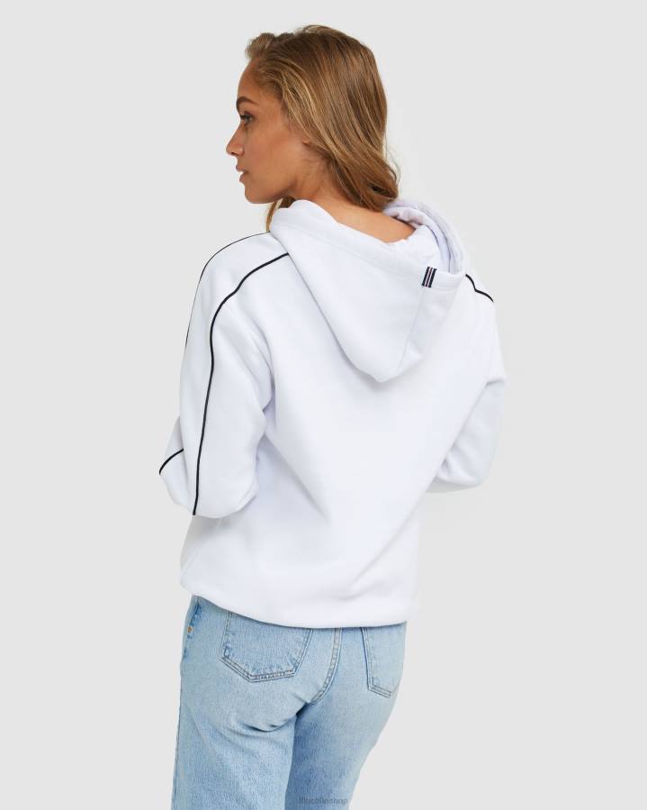 4T242442 blanco sudadera fila unisex blanca FILA