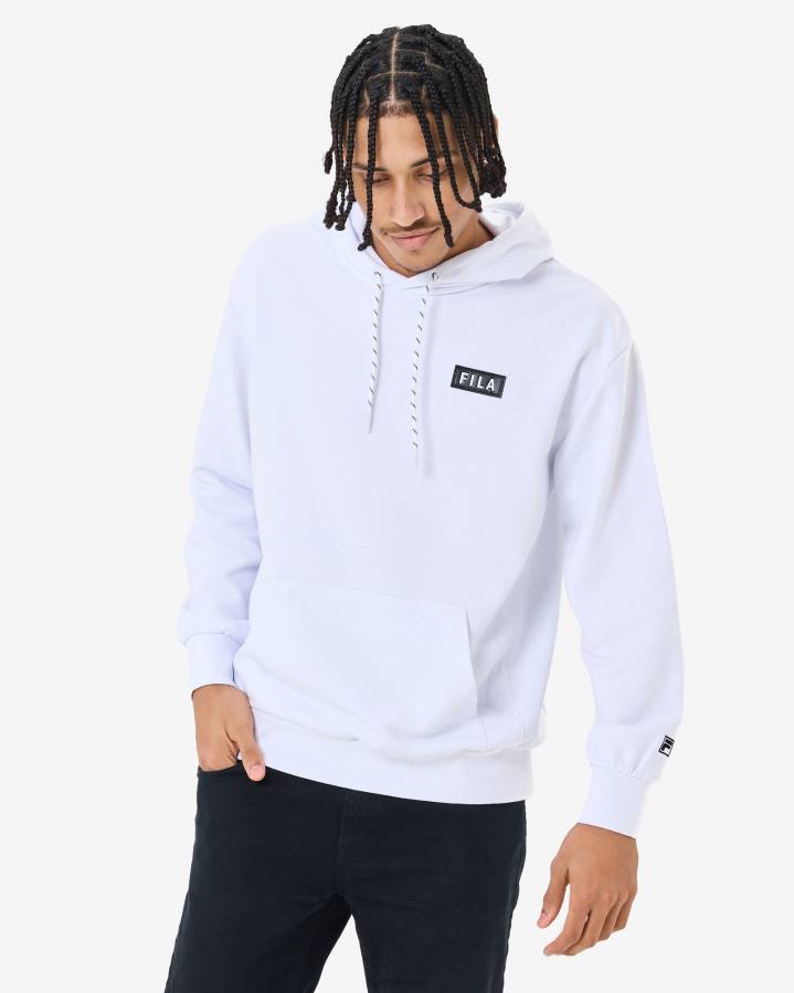 4T242622 blanco sudadera fila blanca unisex arlo FILA