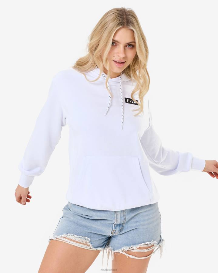 4T242622 blanco sudadera fila blanca unisex arlo FILA