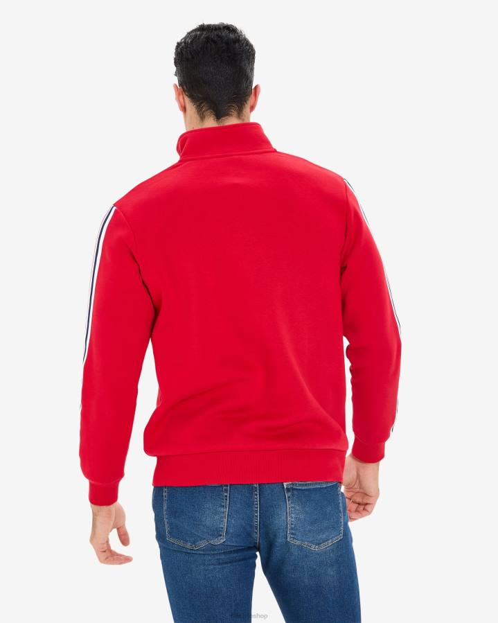 4T242623 rojo fila aemero qtr zip hombre rojo FILA