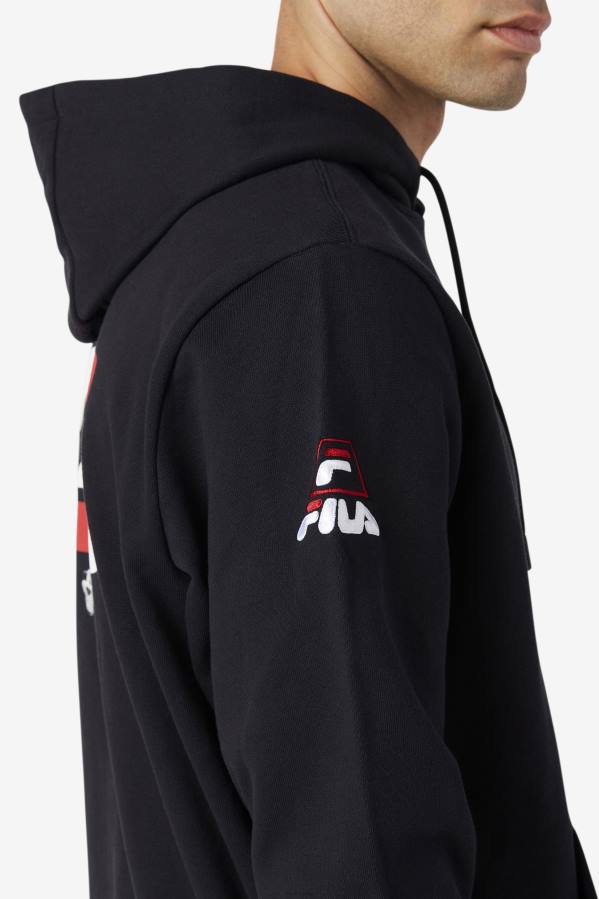 4T24473 negro sudadera fila Grant Hill Lazarus negra FILA