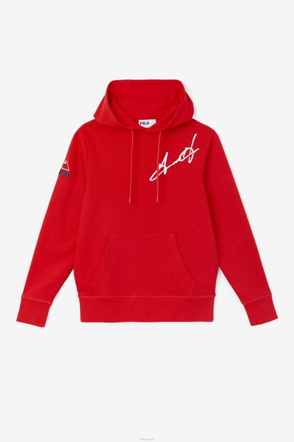 4T24475 rojo sudadera fila Grant Hill Lazarus roja FILA