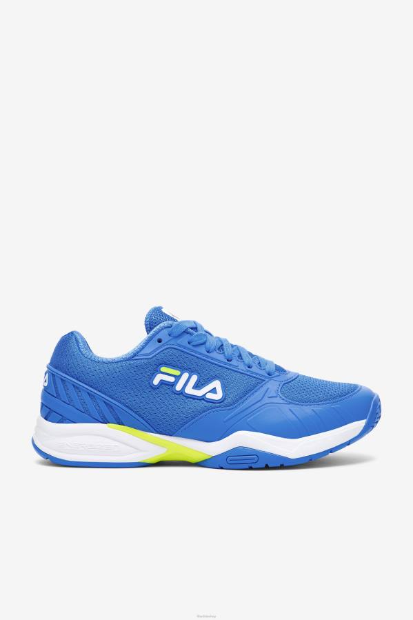 4T241123 azul/blanco/amarillo fila volleyzone hombre azul/blanco FILA