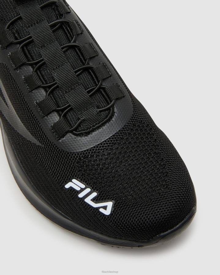 4T242684 negro fila saluzzo hombre fila negro FILA