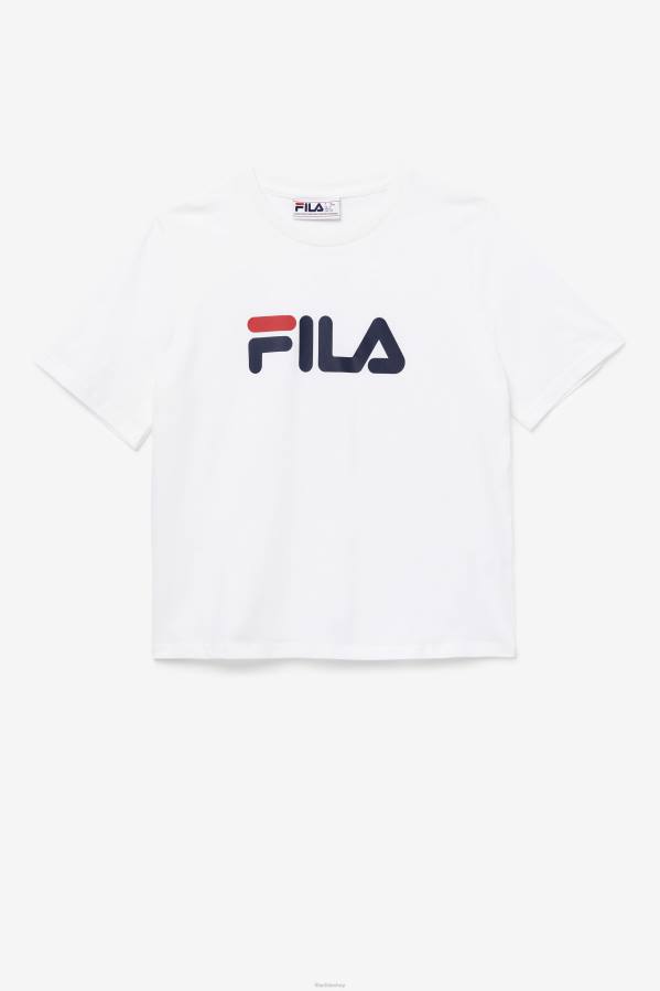 4T241408 blanco camiseta fila miss eagle blanca FILA