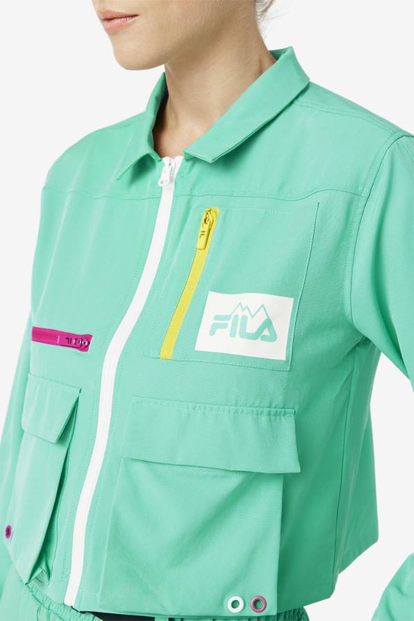 4T241416 verde marino camisa fila alina verde marino FILA