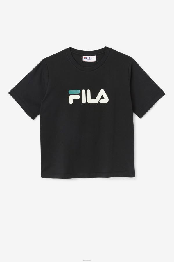 4T241447 negro camiseta fila thea negra FILA