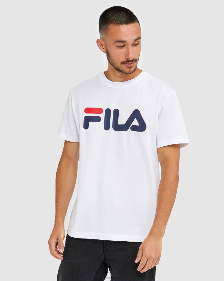 4T242436 blanco camiseta unisex clásica blanca fila FILA