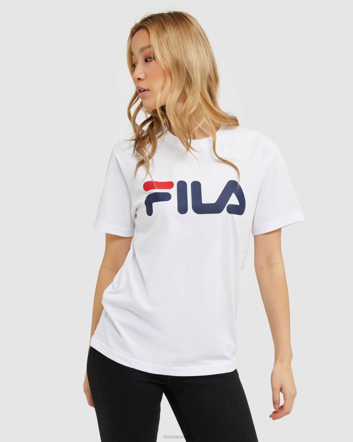 4T242436 blanco camiseta unisex clásica blanca fila FILA