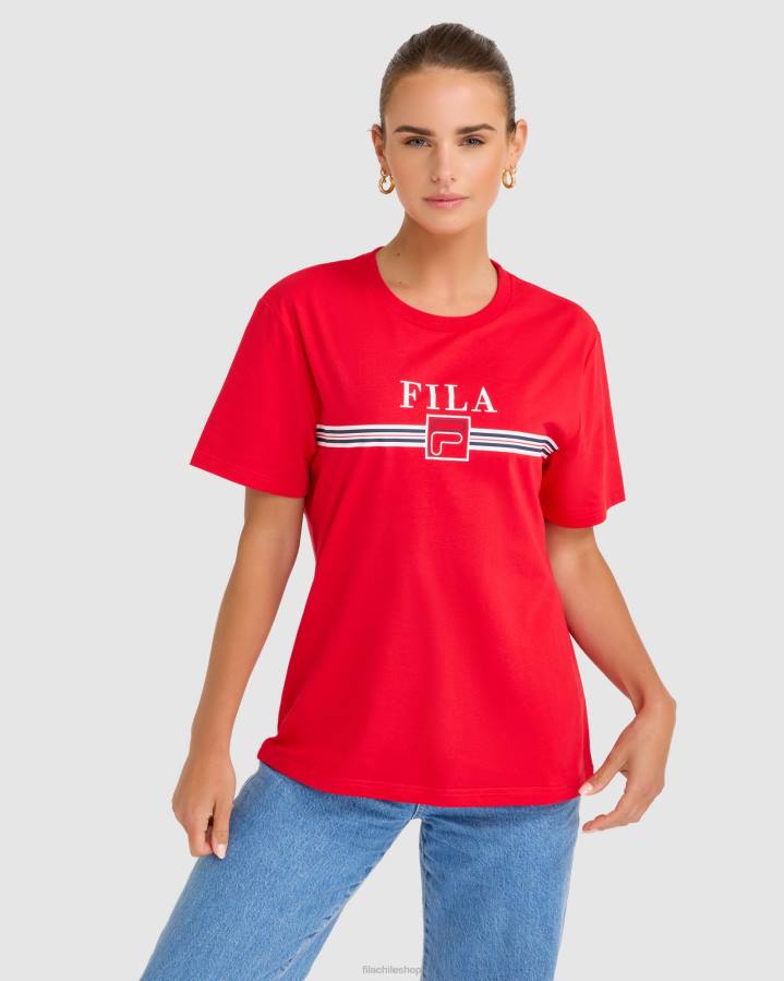 4T242785 rojo camiseta fila cathy roja FILA