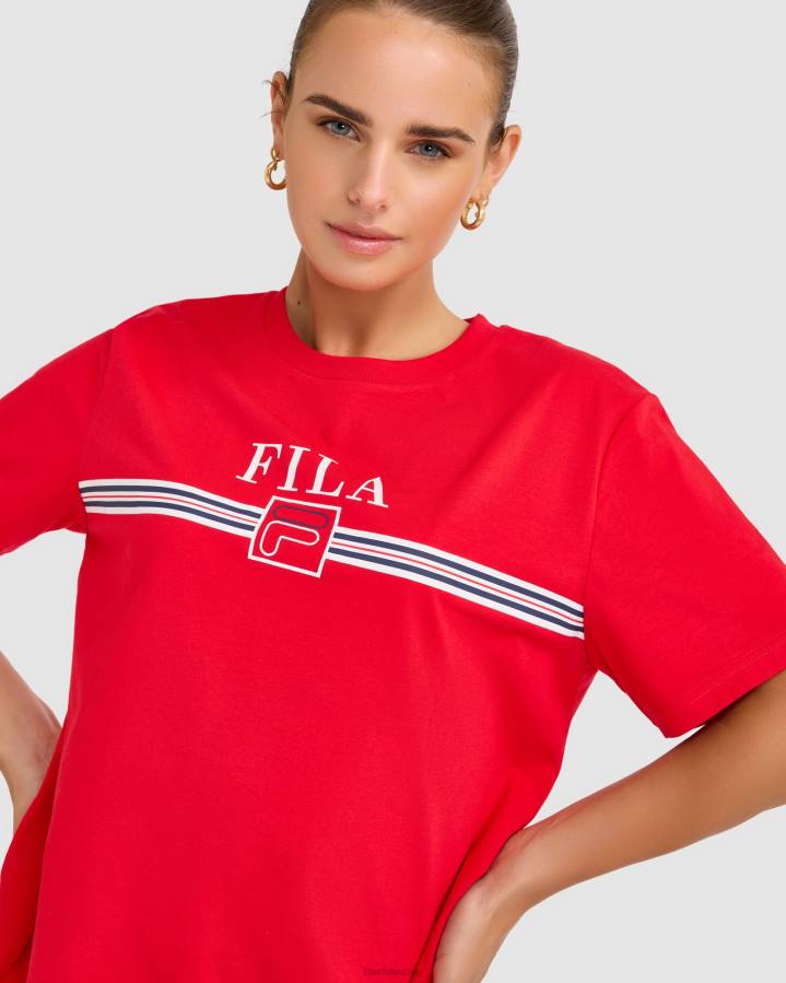 4T242785 rojo camiseta fila cathy roja FILA