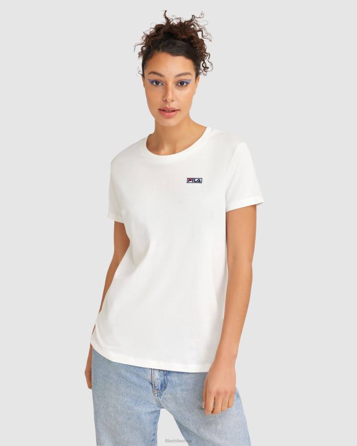 4T242846 blanco camiseta imogen mujer fila blanca FILA