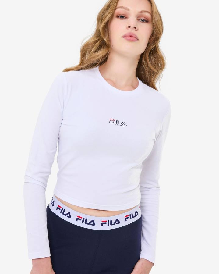 4T242934 blanco camiseta fila white sage FILA