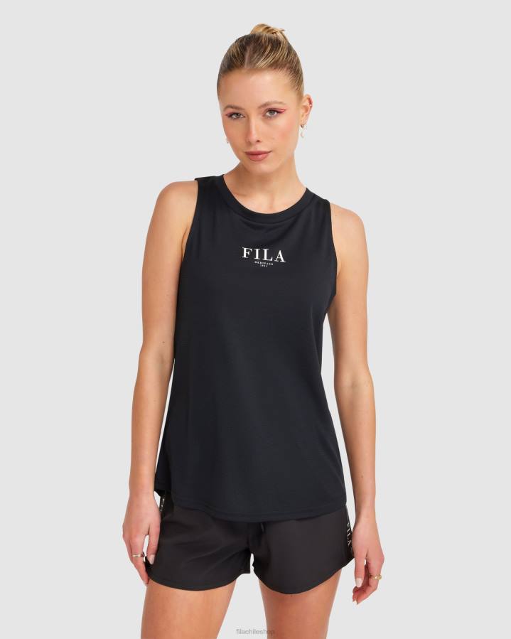 4T242864 negro fila elektra tank mujer negras FILA