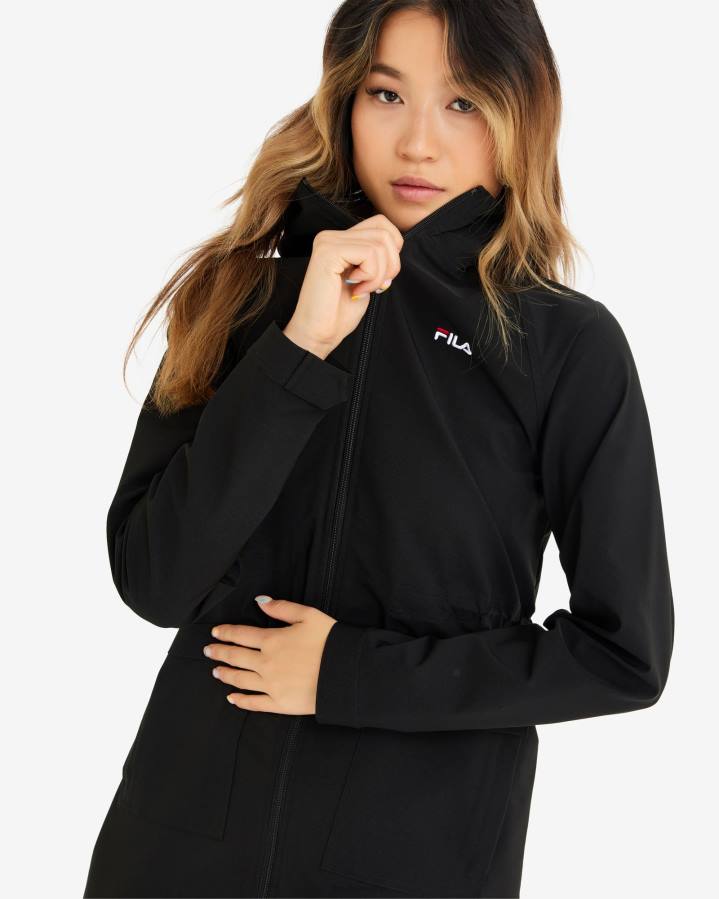 4T242977 negro parka fila mujer gracia negro FILA