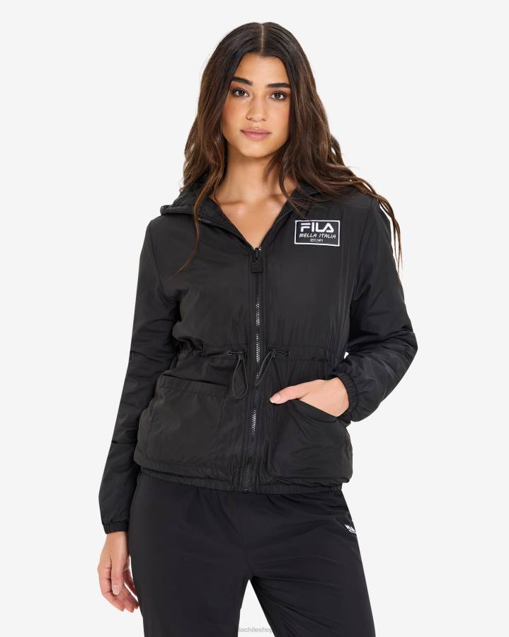 4T242978 negro fila jkt reversible mujer tash negro FILA