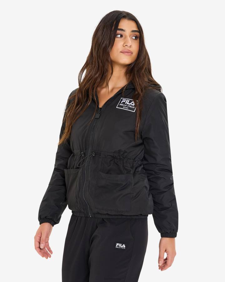 4T242978 negro fila jkt reversible mujer tash negro FILA