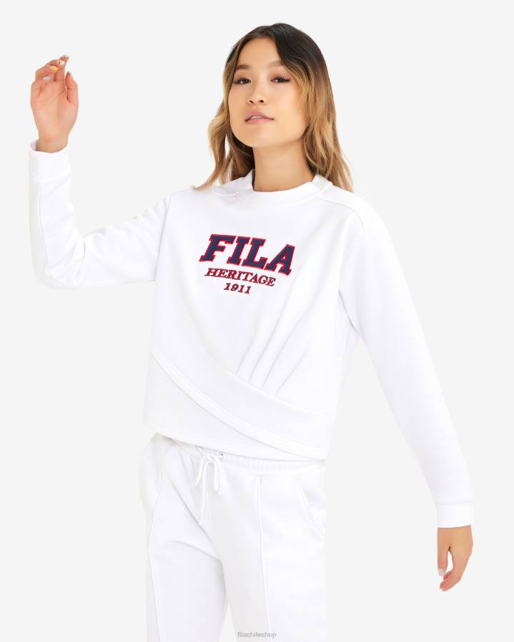 4T242908 blanco fila serena mujer blanca FILA