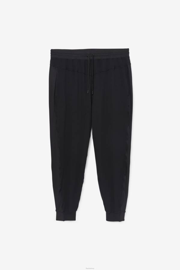 4T242011 negro fila fi-lux textura jogger negro FILA