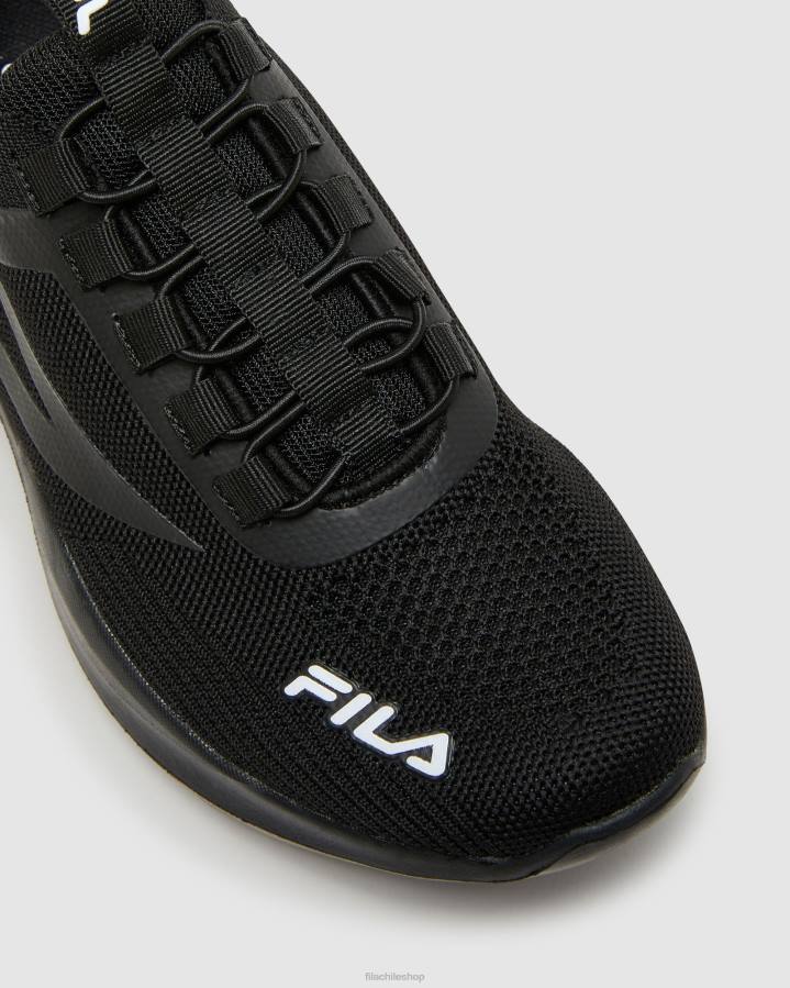 4T242892 negro fila saluzzo mujer negras FILA